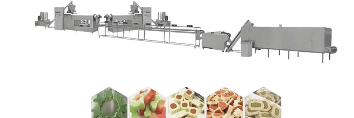 Pet Chewing/Jam Center Foodprocess-lijn