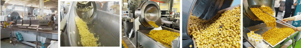 Caramel Popcorn Production Line Workshop Testing Procedure