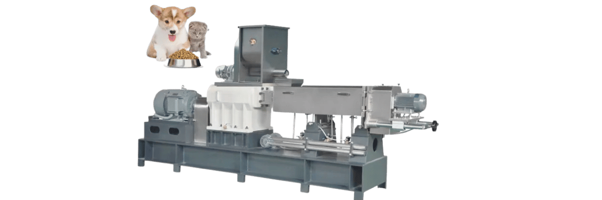 Machine voor het maken van koude traktatie-extrusieproducten voor huisdieren