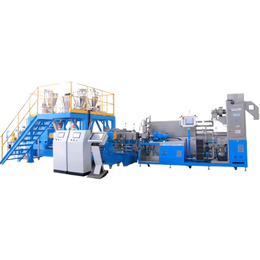 Extrusionslinie für technische Kunststoffe
