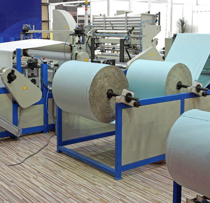Productie van meerlagig papier