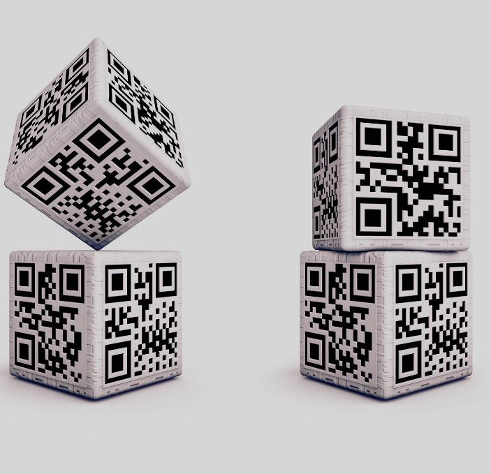 QR 코드 및 바코드 표시