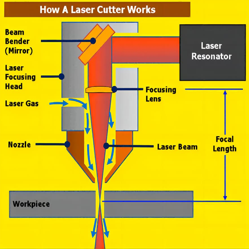 Cum funcționează mașinile de tăiat cu laser
