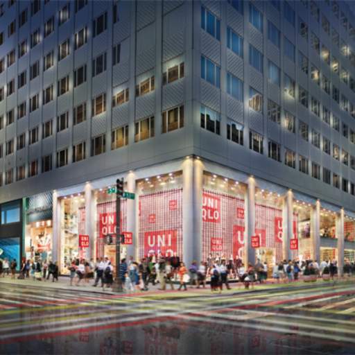 A experiência de compras na Uniqlo da 5ª Avenida.