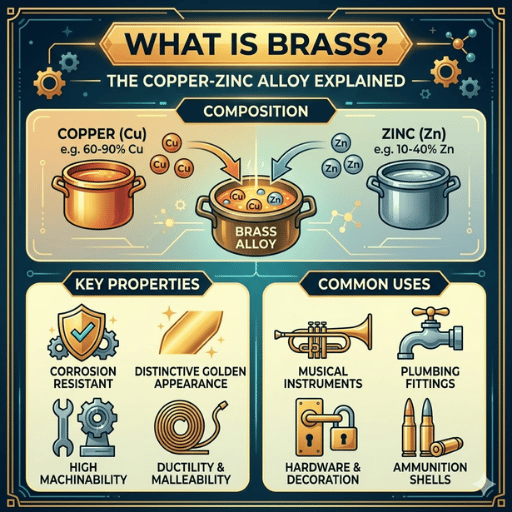 What Is Brass The Copper-Zinc Alloy Explained