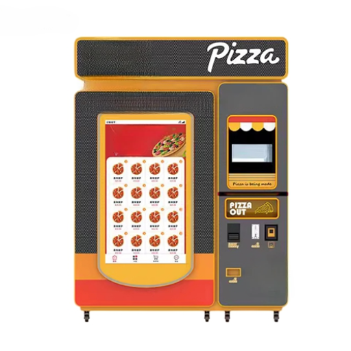 The Pizza Making Process in Vending Machines