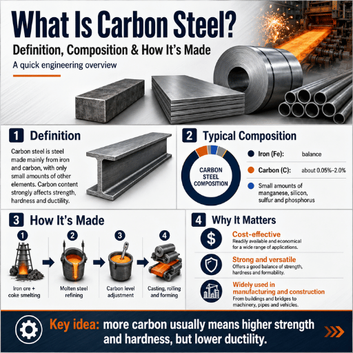 What Is Carbon Steel Definition, Composition & How It's Made