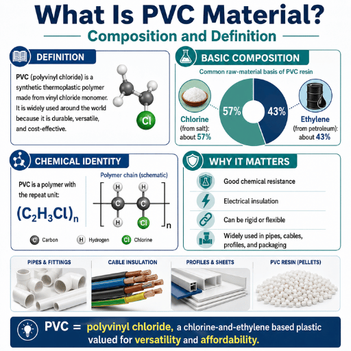 What Is PVC Material Composition and Definition