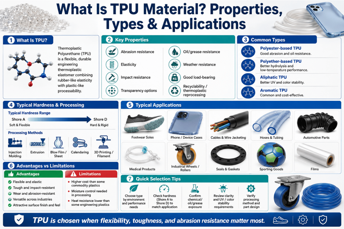 What Is TPU Material Properties, Types & Applications