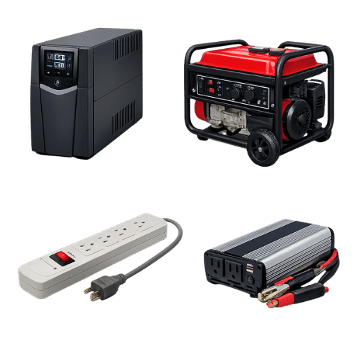 UPS vs Generator vs Surge Protector vs Inverter