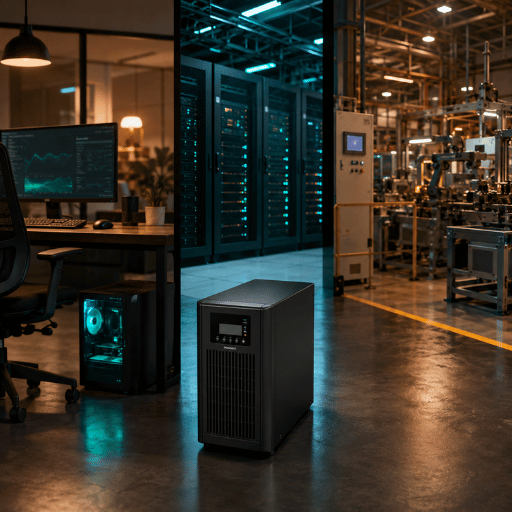 Where UPS Systems Are Used: PCs, Data Centers and Factory Floors