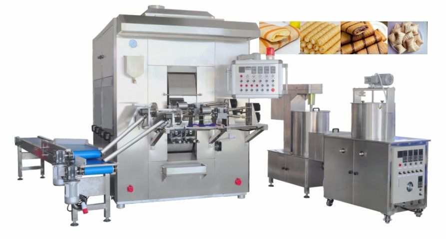 UDTECH UD05-2 Gas Automatic Wafer Egg Roll Machine