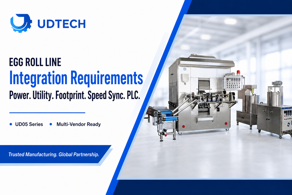Egg Roll Line Integration Requirements Checklist (2026)