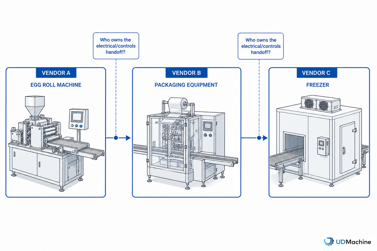 Coordinating Multiple Equipment Suppliers on One Line — UDTECH
