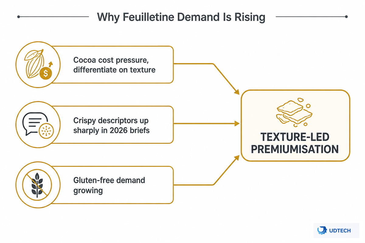 Industry Outlook: Why Feuilletine Demand Is Rising — UDTECH