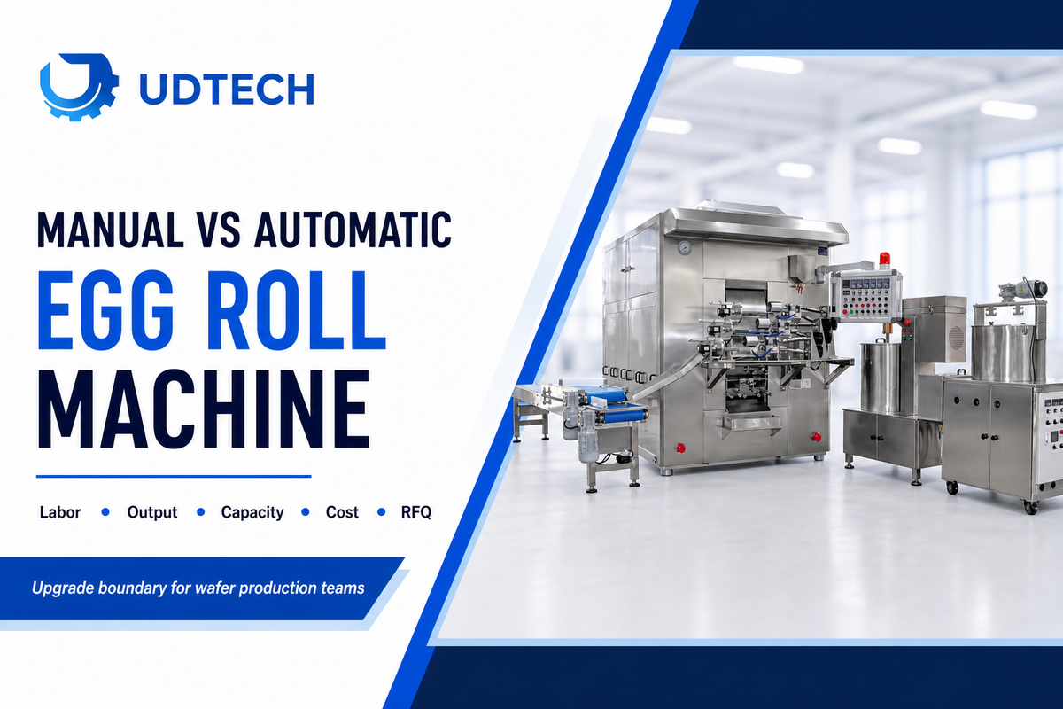 Manual vs Automatic Egg Roll Machine: Output & Payback