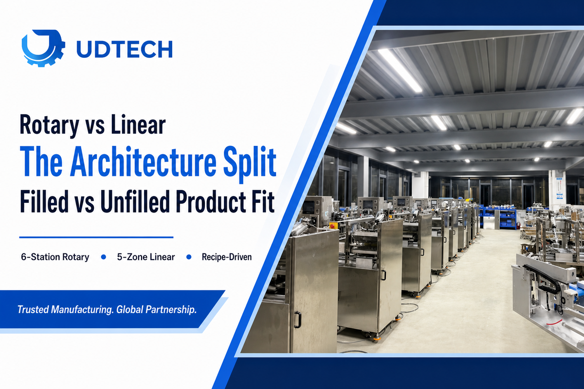 Rotary Table vs Linear Line: The Architecture Split — UDTECH