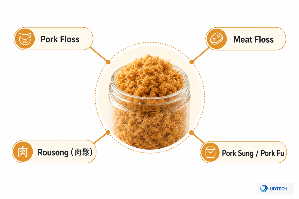 What Is Pork Floss? Pork Floss's 4-Name Mix-Up — UDTECH