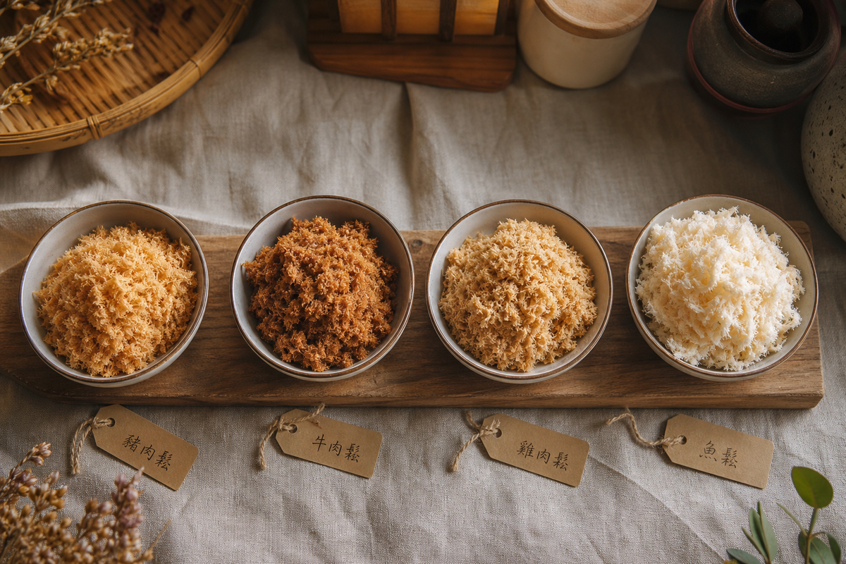 Types of Floss Meats: Pork vs. Beef vs. Chicken vs. Fish (The Floss-Meat Family Tree) — UDTECH