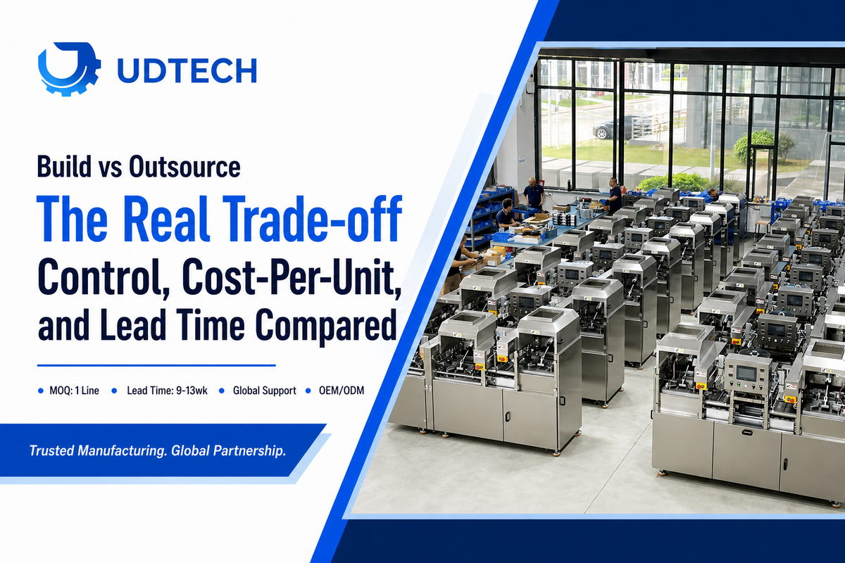 Build In-House or Outsource to a Co-Packer? — UDTECH