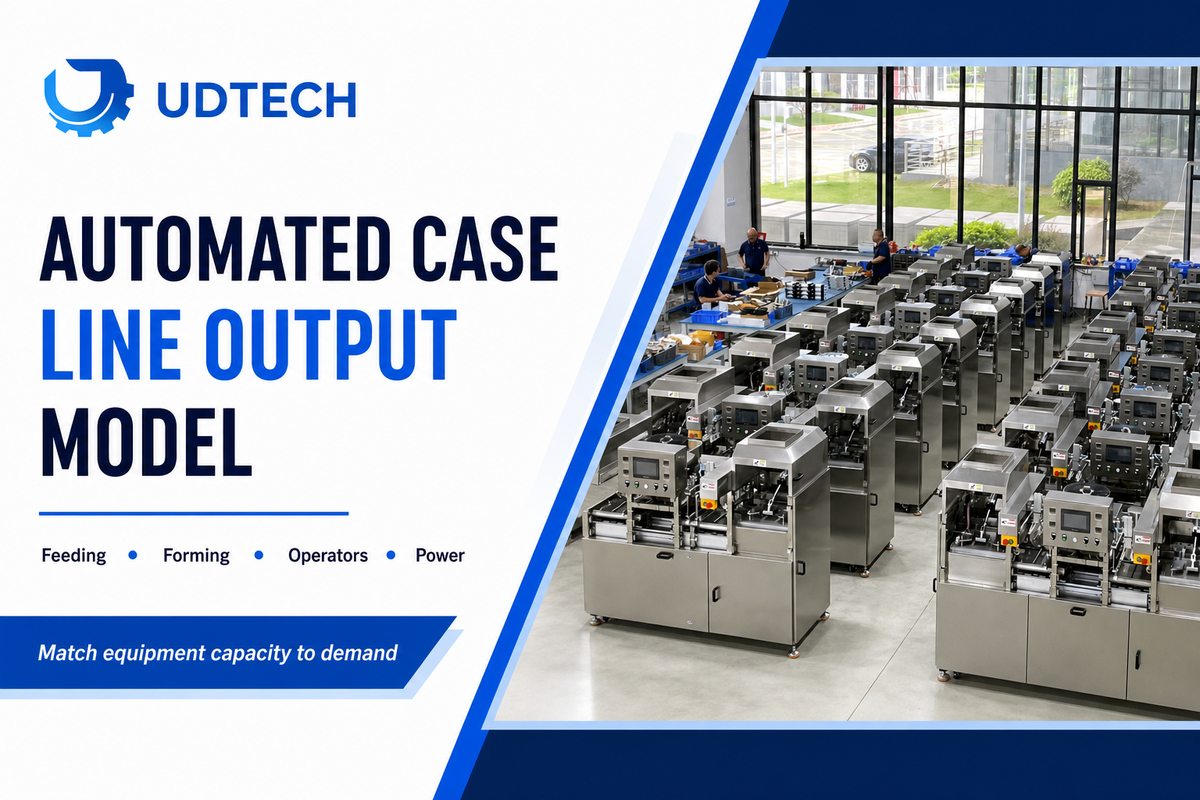 Step 2: Model The Automated Egg Roll Production Case — UDTECH