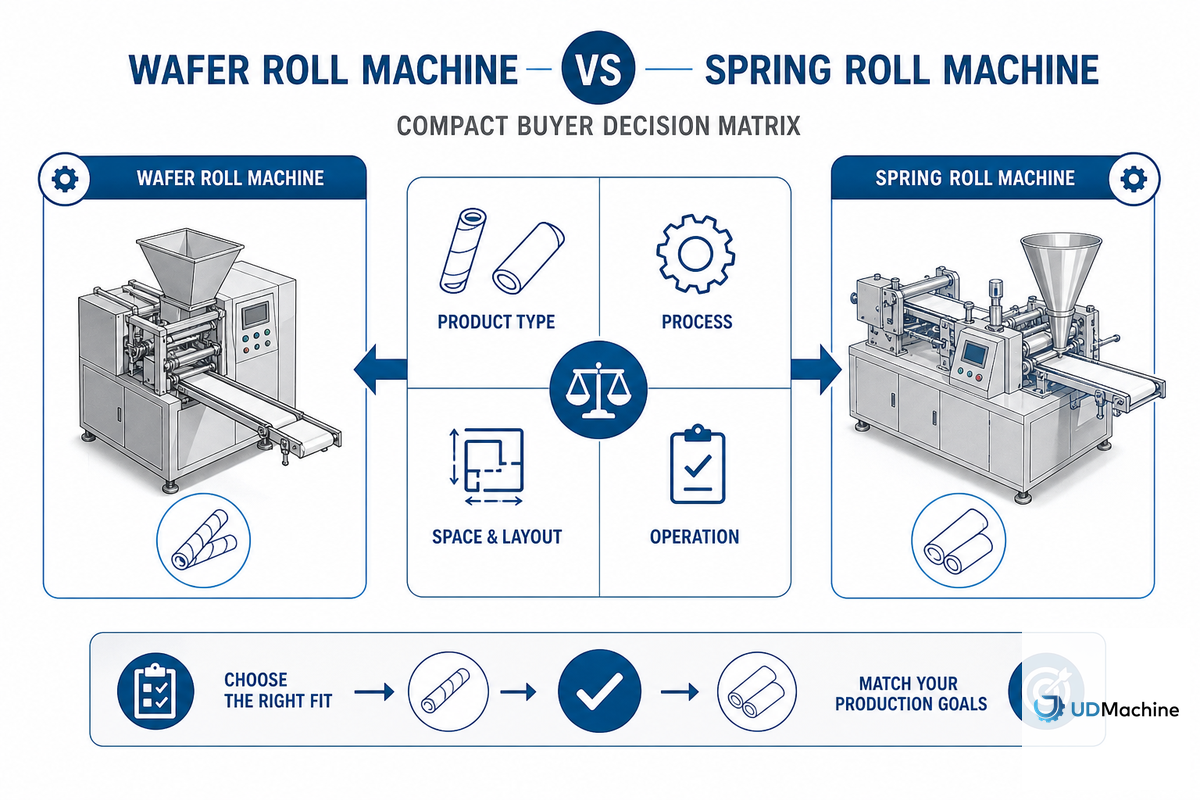 Wafer Roll vs Spring Roll Machine Guide