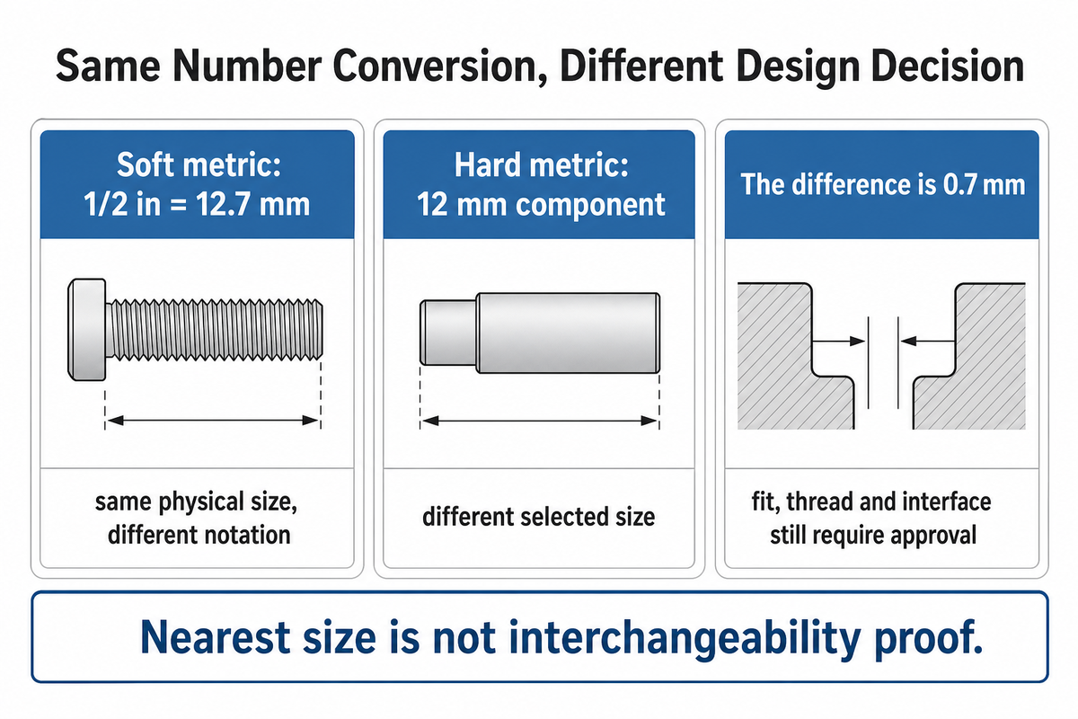 When a Fractional Inch Is Not a Metric Substitute — UDTECH